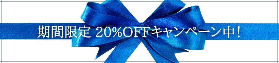 20%OFFキャンペーン