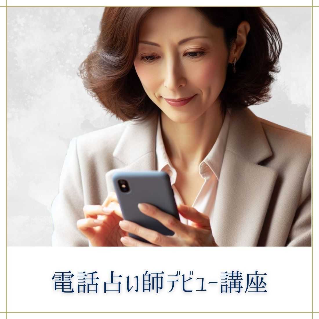 電話占い師デビュー講座