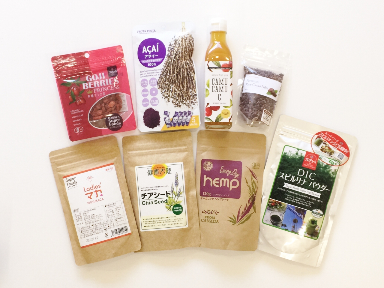 自宅学習用スーパーフード色味調整